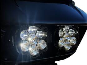 Sd2-rg-ww Custom Dynamics Shark Demon 2 Headlight - 2015-2023 Harley Road Glide