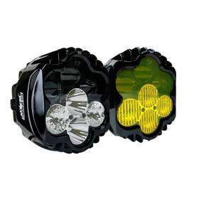 2001-2924 Custom Dynamics Sd2-rg-yw Shark Demon Headlight And Fog Lamp Combo