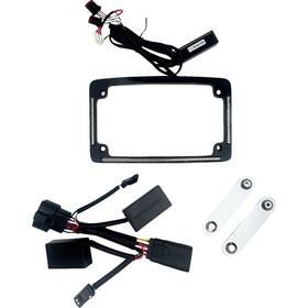Tf05-23-b Custom Dynamics License Plate Frame - Led Black