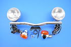 04-0467 Custom Vn900c 07-13 Cobra Spotlights Lightbar Vulcan 900 Chrome