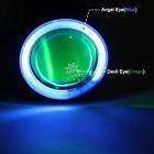Cvg00858 Camt Led Projector Headlight Green Demon Eyes For Honda Cbr