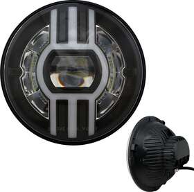 Abig7b2-b Cyron Lighting Beast 2 Headlight - 105w Black 4800 Lumens