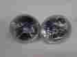 Cz-5r065 Carzoom Black 5-3 4 Round Plastic For Bmc H4 Halogen Headlight
