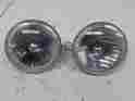 Cz-7r218b Carzoom Black 7 Round Plastic H4 Halogen Headlight With Reflector