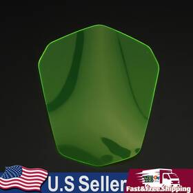 Lens-165-grn Darupsun Front Headlight Lens Guard Lamp Protect Green Fit For Kawasaki H2 H2r 2015-2019