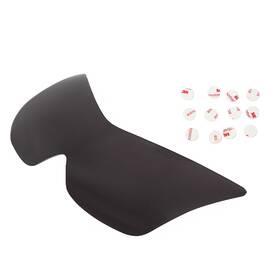 Lens-190-smk Darupsun Front Headlight Lens Guard Protector Smoke Fit For Kawasaki Ninja Z1000 03-06