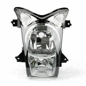 M513-a075-clear Darupsun Headlight Head Light Fits Kawasaki Er-6n Er6n Er 6n 2009-2010