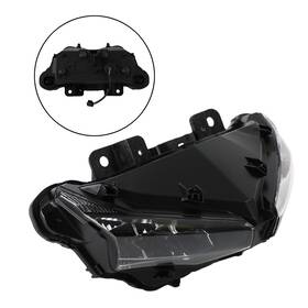 M513-b086-cle Darupsun Headlamp Headlight Guard Protector Grill Led Clear For Honda Cbr 650r 500 16-22