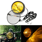 Den532991 Matcc Retro Motorcycle Headlight Grill Mask Bracket Mount 6012358415393