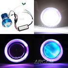 Der05045 Carm Motorcycle Headlight Led Halo Projector Devil Eye For Kawasaki