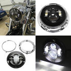 Der05835 Carm Projector Led Daymaker Headlight Mounting Ring For Harley Dyna