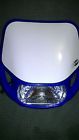 0002694 Dhh - Unit Blue Mx Certified Headlight Motorcycle Enduro Acerbis