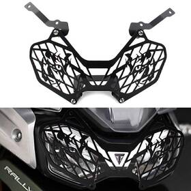 Dictorcoltd 550732887528 New Black Headlight Grille Guard Protector Cover For Tiger 900 Rally Gt Pro 2020