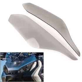 Dictorcoltd 550748601316 1 Pair Smoke Headlight Guard Shield Screen Lens Cover For Honda X-adv 750 17-19