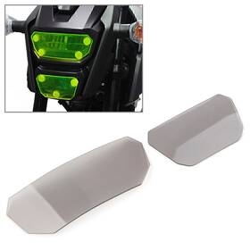 Dictorcoltd 550748689680 Headlight Guard Light Shield Screen Cover Protector For Honda Msx125 Sf 2016-18