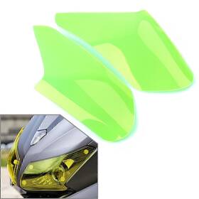 T-max530 Dictorcoltd 550748695407 Front Headlight Guard Shield Screen Green Lens Cover For Yamaha 2013-14