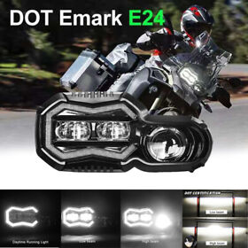 F800gs Dot Motorcycle Front Led Halo Headlight For F650gs F700gs F800r Adventure