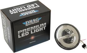 0552864 Drag Specialties 7-inch Reflector-style Headlight With Chrome Finish Part