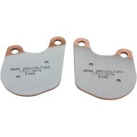 1721-2474 Drag Specialties Sintered Metal Brake Pads For Bdl/gma Inch F Caliper