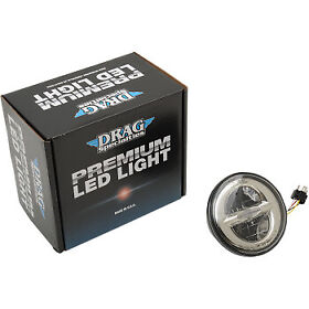 Xf-2-2001-1538 Drag Specialties 5.75inch Reflector Style Led Headlamp Chrome 2001-1538