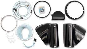 L20-0629gb Drag Specialties - 7 Inch Nacelle Headlight Kit Black