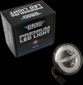 Yrbl7dazmu Drag Specialties Ds 7in Chrome Trim Led Reflector Headlight Kit Street Glide 06-20