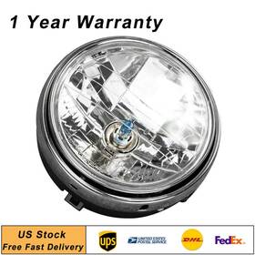 Dreamhighhus 550729863245 7ftft Round Led Headlight Retro Head Light Front Lamp For Honda Cb400 1994-2022