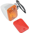 Ds-280163 Drag Specialties Rectangular Mini Marker Light For Harley Chrome