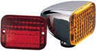 Ds-280169 Drag Specialties Rectangular Dual Function Marker Light Chrome