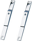 Ds-280230 Drag Specialties Fork Marker Light Mounting Brackets For Harley Chrome
