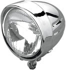 Ds280047 Drag Specialties In Grooved Spotlight Visor For Harley Chrome