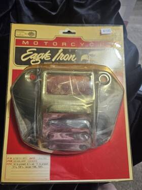 67870-85t Eagle Iron Parts & Accessories Chrome Motorcycle Headlamp Cover In Original Packaging