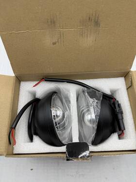 8700cp Eagle Lights Chrome 4.5 Inch Motorcycle Led Passing - Harley Davidson