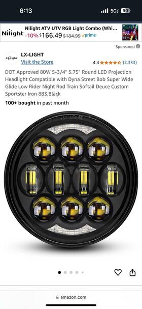 X001gc3s1p Emc Original Oe Led Light For Motorcycle