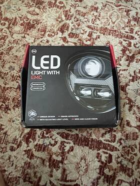 Ly-yh-hl001 Emd Led Motorcycle Headlight High/lo Drl For Honda Kawasaki Yamaha Cafe Racer Bobber
