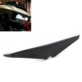 Eparts 996812197925 Abs Headlamp Headlight Eyebrow Eyelid Trim For Harley Road Glide Fltrx Fltru