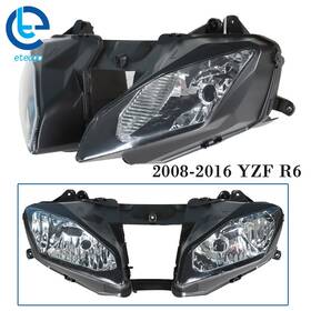 551609 Etecgo Headlight Headlamp For Yamaha 2008 09 10 11 12 13 14 2015 2016 Yzf R6 Yzfr6