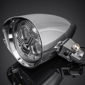 Masb166hlooo27ooo9zb-1f Eway 4.7ftft Visor Bullet Headlight Led Fit For Harley Bobber Chopper Dyna Super Glide