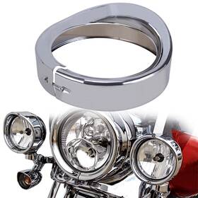 Masb169hlooo16oo6zb Eway 7ftft Headlight Visor Cover Trim Ring Fit For Harley Road King Cvo Dyna Fxd Flhtc