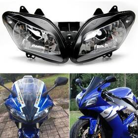 Masymoo110ooo4-a Eway Headlight Head Light Lamp Assembly Fit For Yamaha Yzf R1 Yzfr1 2002-2003 02 Us