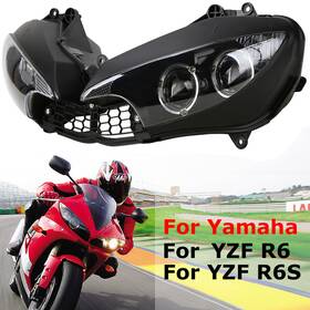 Masymoo11oo8-3 Eway For Yamaha Yzf R6 R6s Abs Front Headlight Head Lamp Clear Assembly Motorcycle