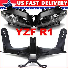 Masymoo11ooo5 Eway Bracket Front Headlight Upper Fairing For Yamaha Yzf R1 Yzfr1 2004 2005 2006 Us