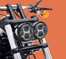 F009010 Fdb Inch Led Headlamp Headlight Kit For Harley Cvo Dyna