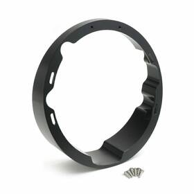 Hd-rhb-001-bla-sky-0316 Faybuy 1994-up 7 Inch Raked Headlight Bezel Adapter For Harley Touring Bagger Model Flhtkse