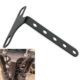 Flashbuyeasy 550752600039 Headlight Bracket Adjustable Holder For Harley Sportster Dyna Motorcycle Black