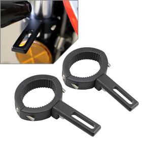 Flashbuyeasyusa 469531409735 2x 38-60mm Fork Tube Mount Bracket Headlight Fog Spotlight Holder Clamp