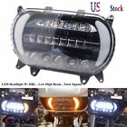 Hl-392-bk For Harley Davidson Road Glide Fltrxs 15-20 Led Headlight Kit Drl Turn Signals
