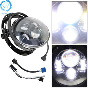 Su625762ku For Motorcycle Headlights Bracket Black Bottom Without Aperture 7 70w New