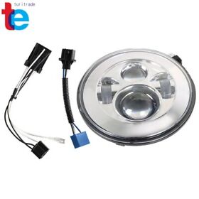 Tr43426 For Street Glide Softail Flhx F 7inch Projector Chrome Headlight