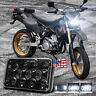 4652 For Suzuki Drz400sm 2005-2016 Motor Dot 4x6inc Led Cree Headlight Hi Lo Drl Beam